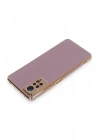 Mey İthalat®   Redmi Note 12 Pro 4G Kılıf Volet Silikon - Mor