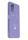 Mey İthalat®   Redmi Note 12 Pro 4G Regal Magsafe Standlı Kapak - Lila