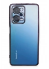 Mey İthalat®   Redmi Note 12 Pro 5G Kılıf  Lensli Silikon - Mor