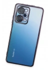 Mey İthalat®   Redmi Note 12 Pro 5G Kılıf  Lensli Silikon - Mor