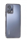 Mey İthalat®   Redmi Note 12 Pro 5G Kılıf  Lensli Silikon - Siyah