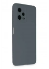 Mey İthalat®   Redmi Note 12 Pro 5G Kılıf Nano içi Kadife Silikon - Gri