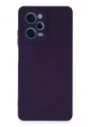 Mey İthalat®   Redmi Note 12 Pro 5G Kılıf Nano içi Kadife Silikon - Mor