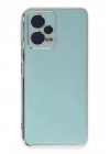 Mey İthalat®   Redmi Note 12 Pro 5G Kılıf Volet Silikon - Açık Yeşil