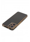 Mey İthalat®   Redmi Note 12 Pro 5G Kılıf Volet Silikon - Siyah