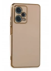Mey İthalat®   Redmi Note 12 Pro Plus Kılıf Volet Silikon - Pembe