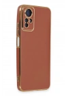 Mey İthalat®   Redmi Note 12S Kılıf Volet Silikon - Kırmızı