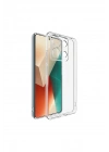 Mey İthalat®   Redmi Note 13 4G Kılıf Lüx Şeffaf Silikon