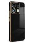 Mey İthalat®   Redmi Note 13 4G Kılıf Volet Silikon - Siyah