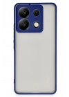 Mey İthalat®   Redmi Note 13 5G Kılıf Montreal Silikon Kapak - Lacivert