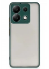 Mey İthalat®   Redmi Note 13 5G Kılıf Montreal Silikon Kapak - Yeşil