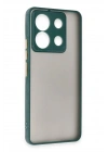 Mey İthalat®   Redmi Note 13 5G Kılıf Montreal Silikon Kapak - Yeşil