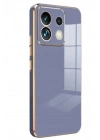 Mey İthalat®   Redmi Note 13 5G Kılıf Volet Silikon - Mavi