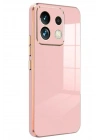 Mey İthalat®   Redmi Note 13 5G Kılıf Volet Silikon - Pembe