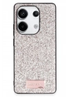 Mey İthalat®   Redmi Note 13 Pro 4G Bright Simli Kapak - Gold