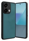 Mey İthalat®   Redmi Note 13 Pro 4G Kılıf Aras Deri Kapak - Açık Yeşil