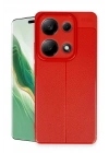 Mey İthalat®   Redmi Note 13 Pro 4G Kılıf Auto Focus Kapak - Kırmızı