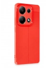Mey İthalat®   Redmi Note 13 Pro 4G Kılıf Auto Focus Kapak - Kırmızı