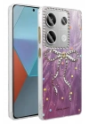 Mey İthalat®   Redmi Note 13 Pro 4G Kılıf Blade Aynalı Desenli Kapak - Desen 1
