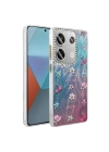 Mey İthalat®   Redmi Note 13 Pro 4G Kılıf Blade Aynalı Desenli Kapak - Desen 4