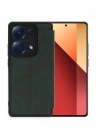 Mey İthalat®   Redmi Note 13 Pro 4G Kılıf Flip Cover - Koyu Yeşil