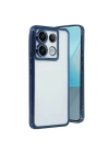 Mey İthalat®   Redmi Note 13 Pro 4G Kılıf  Lensli Silikon - Lacivert