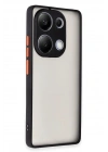 Mey İthalat®   Redmi Note 13 Pro 4G Kılıf Montreal Silikon Kapak - Siyah
