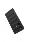 Mey İthalat®   Redmi Note 13 Pro 4G Kılıf Optimum Silikon - Siyah