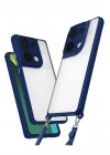 Mey İthalat®   Redmi Note 13 Pro 4G Kılıf Penta Silikon Kılıf - Lacivert