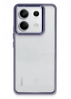 Mey İthalat®   Redmi Note 13 Pro 4G Kılıf Power Silikon - Lila