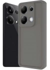 Mey İthalat®   Redmi Note 13 Pro 4G Kılıf Viera Silikon - Gri