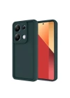 Mey İthalat®   Redmi Note 13 Pro 4G Kılıf Viera Silikon - Koyu Yeşil