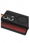 Mey İthalat®   Redmi Note 13 Pro 4G Regal Magsafe Standlı Kapak - Siyah