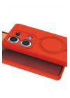 Mey İthalat®   Redmi Note 13 Pro 4G Regal Magsafe Standlı Kapak - Turuncu