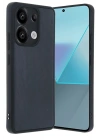 Mey İthalat®   Redmi Note 13 Pro 5G Kılıf Aras Deri Kapak - Lacivert