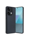 Mey İthalat®   Redmi Note 13 Pro 5G Kılıf Aras Deri Kapak - Lacivert