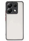 Mey İthalat®   Redmi Note 13 Pro 5G Kılıf Montreal Silikon Kapak - Siyah