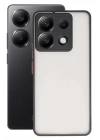 Mey İthalat®   Redmi Note 13 Pro 5G Kılıf Montreal Silikon Kapak - Siyah