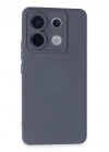 Mey İthalat®   Redmi Note 13 Pro 5G Kılıf Nano içi Kadife Silikon - Gri