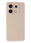 Mey İthalat®   Redmi Note 13 Pro 5G Kılıf Nano içi Kadife Silikon - Pudra