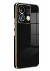 Mey İthalat®   Redmi Note 13 Pro 5G Kılıf Volet Silikon - Siyah