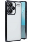 Mey İthalat®   Redmi Note 13 Pro Plus Kılıf  Lensli Silikon - Siyah