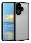 Mey İthalat®   Redmi Note 13 Pro Plus Kılıf Montreal Silikon Kapak - Siyah