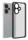 Mey İthalat®   Redmi Note 13 Pro Plus Kılıf Montreal Silikon Kapak - Siyah