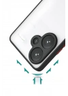 Mey İthalat®   Redmi Note 13 Pro Plus Kılıf Montreal Silikon Kapak - Siyah