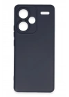 Mey İthalat®   Redmi Note 13 Pro Plus Kılıf Nano içi Kadife Silikon - Lacivert