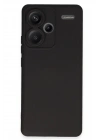 Mey İthalat®   Redmi Note 13 Pro Plus Kılıf Nano içi Kadife Silikon - Siyah
