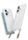 Mey İthalat®   Redmi Note 13 Pro Plus Kılıf Penta Silikon Kılıf - Şeffaf