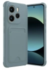 Mey İthalat®   Redmi Note 14 4G Kelvin Kartvizitli Silikon - Açık Yeşil