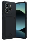 Mey İthalat®   Redmi Note 14 4G Kelvin Kartvizitli Silikon - Siyah